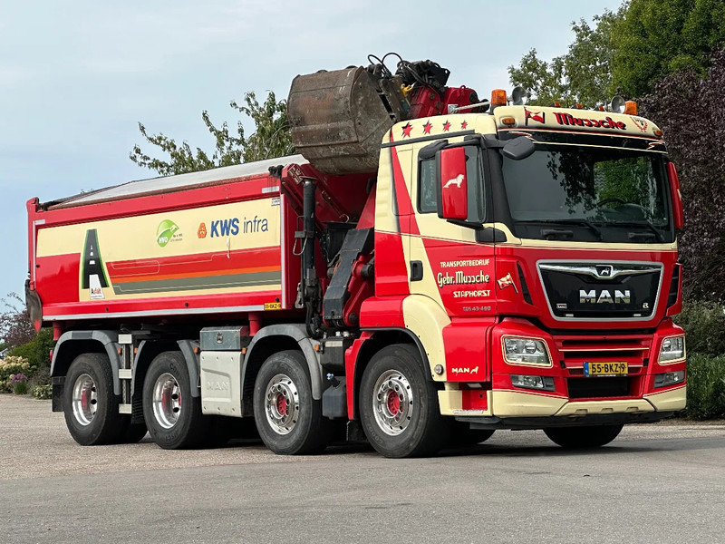 MAN TGS 43-460 WVT WIDESPREAD!!Z-Kraan/Kipper EURO 6!!263tkm!MANUELL!!ZERO EMISSIE 05-29 - Istovarivač, Kamion sa dizalicom: slika 2 MAN TGS 43-460 WVT WIDESPREAD!!Z-Kraan/Kipper EURO 6!!263tkm!MANUELL!!ZERO EMISSIE 05-29 - Istovarivač, Kamion sa dizalicom: slika 2