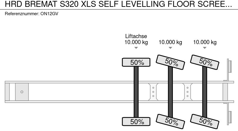 Poluprikolica HRD BREMAT S320 XLS SELF LEVELLING FLOOR SCREED CHAPE CEMENT/MORTEL/SCREED/MORTAR/ESTRICH/CONCRETE MACHINE!!: slika 20