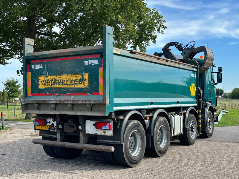 Istovarivač, Kamion sa dizalicom Scania G360 8x4!!Z-Kraan/KIPPER!!: slika 12