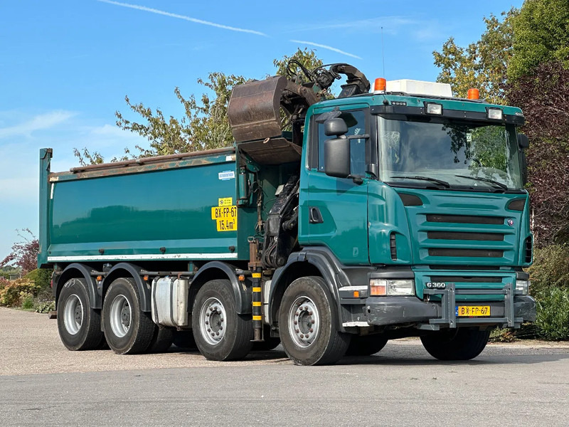 Scania G360 8x4!!Z-Kraan/KIPPER!! - Istovarivač, Kamion sa dizalicom: slika 2 Scania G360 8x4!!Z-Kraan/KIPPER!! - Istovarivač, Kamion sa dizalicom: slika 2