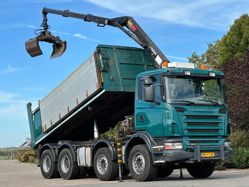 Scania G360 8x4!!Z-Kraan/KIPPER!! - Istovarivač, Kamion sa dizalicom: slika 1 Scania G360 8x4!!Z-Kraan/KIPPER!! - Istovarivač, Kamion sa dizalicom: slika 1