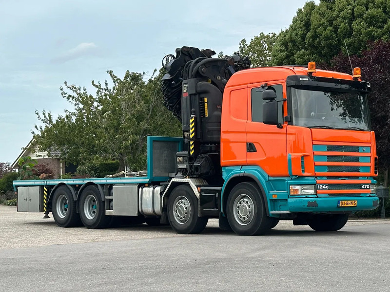 Scania R124-470 8X4!! HIAB70TM/FLY-JIB!!WINCH/LIER!!TOP!! - Kamion sa dizalicom: slika 4 Scania R124-470 8X4!! HIAB70TM/FLY-JIB!!WINCH/LIER!!TOP!! - Kamion sa dizalicom: slika 4