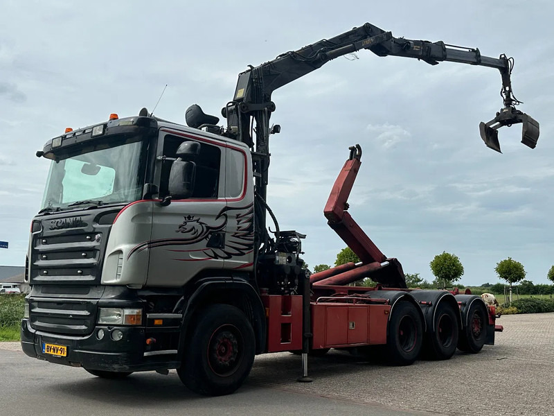 Scania R420 8x4 TRIPLE!!Z-KRAAN/HAAK!! MANUELL!!!SCHROTT/METALL!! - Kamion sa hidrauličnom kukom, Kamion sa dizalicom: slika 5 Scania R420 8x4 TRIPLE!!Z-KRAAN/HAAK!! MANUELL!!!SCHROTT/METALL!! - Kamion sa hidrauličnom kukom, Kamion sa dizalicom: slika 5