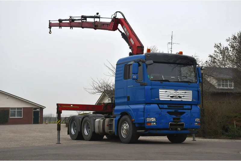 MAN TGA 26.480 6x4 TRUCK/TRACTOR! CRANE/KRAN/GRUE HIAB 22TM!! - Tegljač: slika 1 MAN TGA 26.480 6x4 TRUCK/TRACTOR! CRANE/KRAN/GRUE HIAB 22TM!! - Tegljač: slika 1