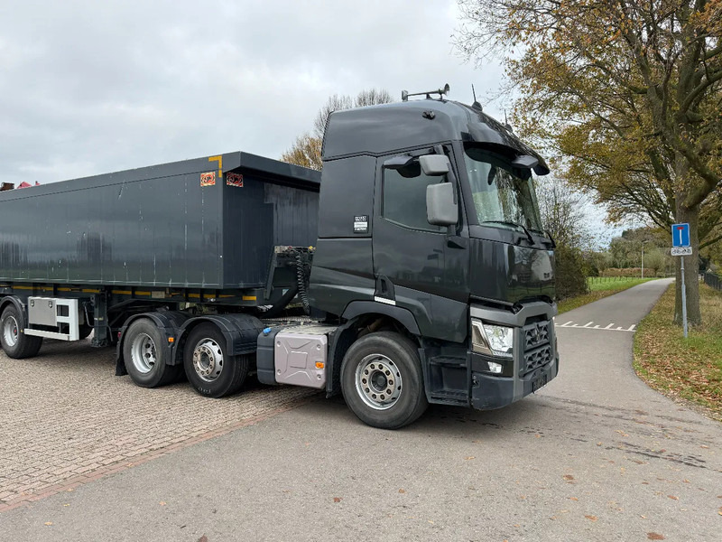 Renault T480 6x2 trekker 262dkm!! TRAILER WITH CRANE FOR SCREED! - Tegljač: slika 4 Renault T480 6x2 trekker 262dkm!! TRAILER WITH CRANE FOR SCREED! - Tegljač: slika 4