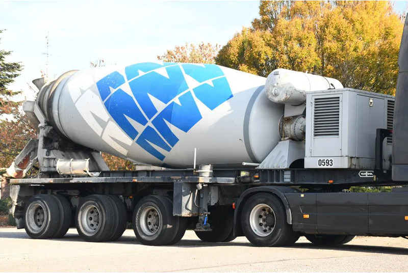 Van Hool KARRENA 15m3 MIXER!!MOTOR!!OWN ENGINE!! - Poluprikolica mikser: slika 1 Van Hool KARRENA 15m3 MIXER!!MOTOR!!OWN ENGINE!! - Poluprikolica mikser: slika 1
