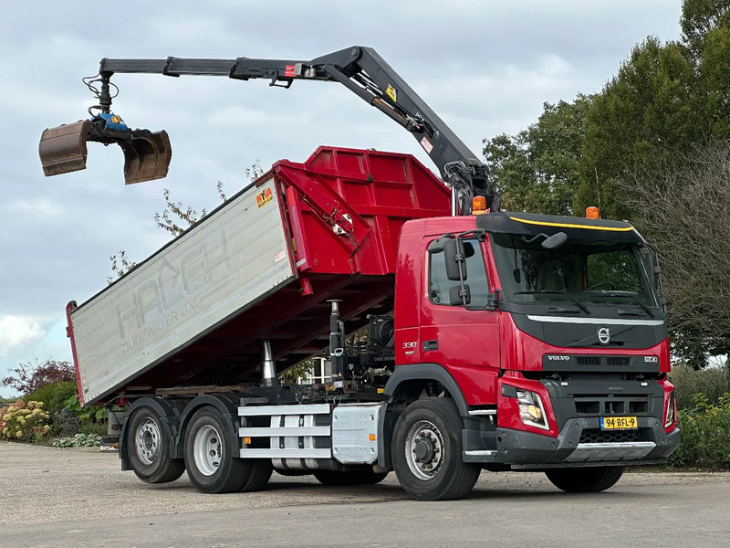 Volvo FMX 330 EURO6!!6X4!!VOORAS AANGEDREVEN!!Z-Kraan/KIPPER!! - Istovarivač, Kamion sa dizalicom: slika 1 Volvo FMX 330 EURO6!!6X4!!VOORAS AANGEDREVEN!!Z-Kraan/KIPPER!! - Istovarivač, Kamion sa dizalicom: slika 1