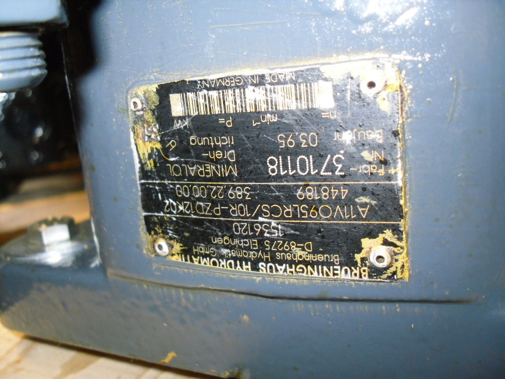 Brueninghaus Hydromatik A11VO95LRCS/10R-PZD12K02 - - Hidraulična pumpa za Građevinska mašina: slika 3 Brueninghaus Hydromatik A11VO95LRCS/10R-PZD12K02 - - Hidraulična pumpa za Građevinska mašina: slika 3