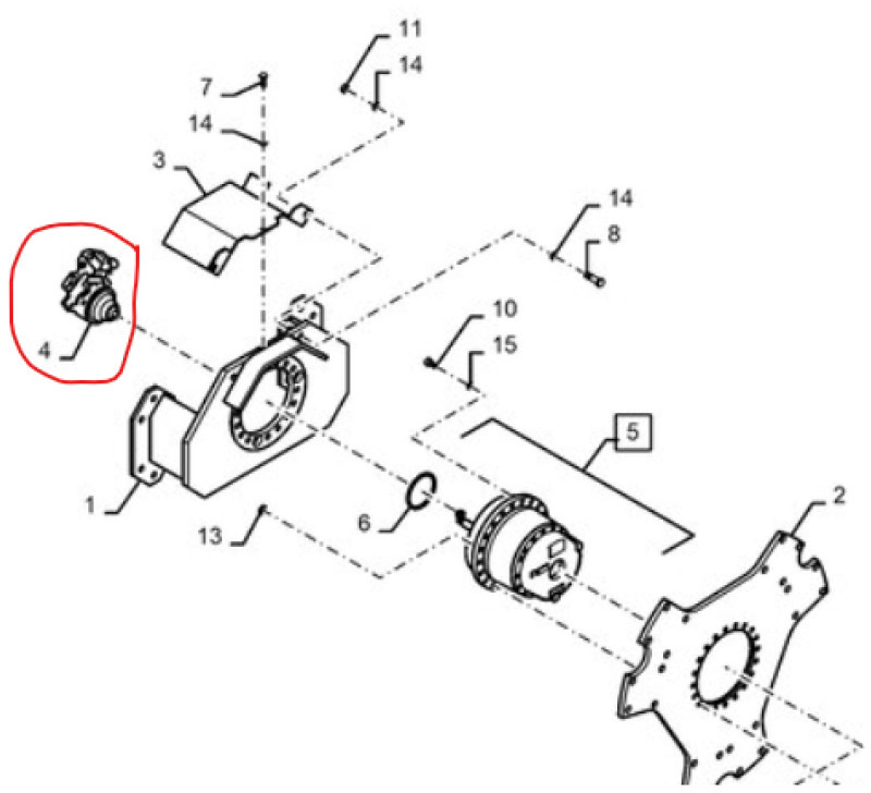 Case 48180109 - Hidraulični motor za Poljoprivredna mašina: slika 1 Case 48180109 - Hidraulični motor za Poljoprivredna mašina: slika 1