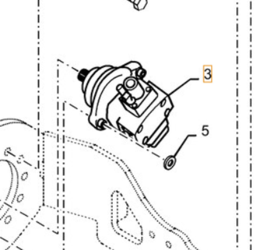 Case 48180421 - Hidraulični motor za Poljoprivredna mašina: slika 1 Case 48180421 - Hidraulični motor za Poljoprivredna mašina: slika 1