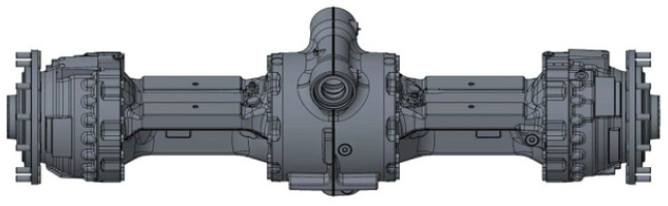 Case 51506527 - Zadnja osovina za Građevinska mašina: slika 1 Case 51506527 - Zadnja osovina za Građevinska mašina: slika 1