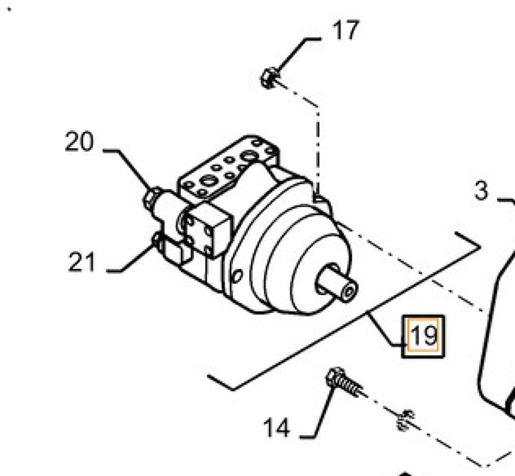 Case ND121162 - Hidraulični motor za Poljoprivredna mašina: slika 1 Case ND121162 - Hidraulični motor za Poljoprivredna mašina: slika 1