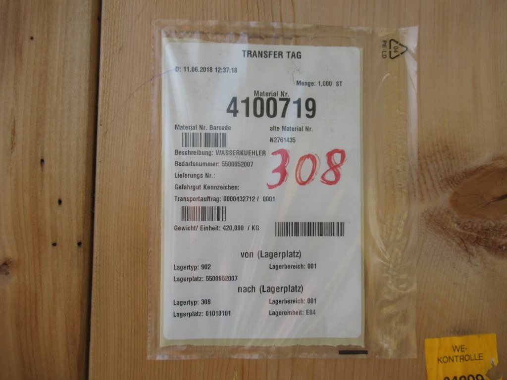 Caterpillar 4100719 - 4052026 - Radijator za Građevinska mašina: slika 3 Caterpillar 4100719 - 4052026 - Radijator za Građevinska mašina: slika 3