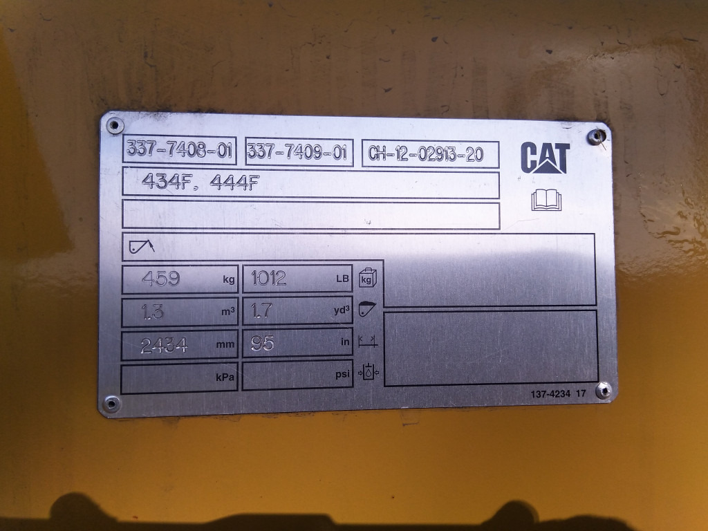 Caterpillar 4586801 - 3377409 - Utovarna kašika: slika 4 Caterpillar 4586801 - 3377409 - Utovarna kašika: slika 4
