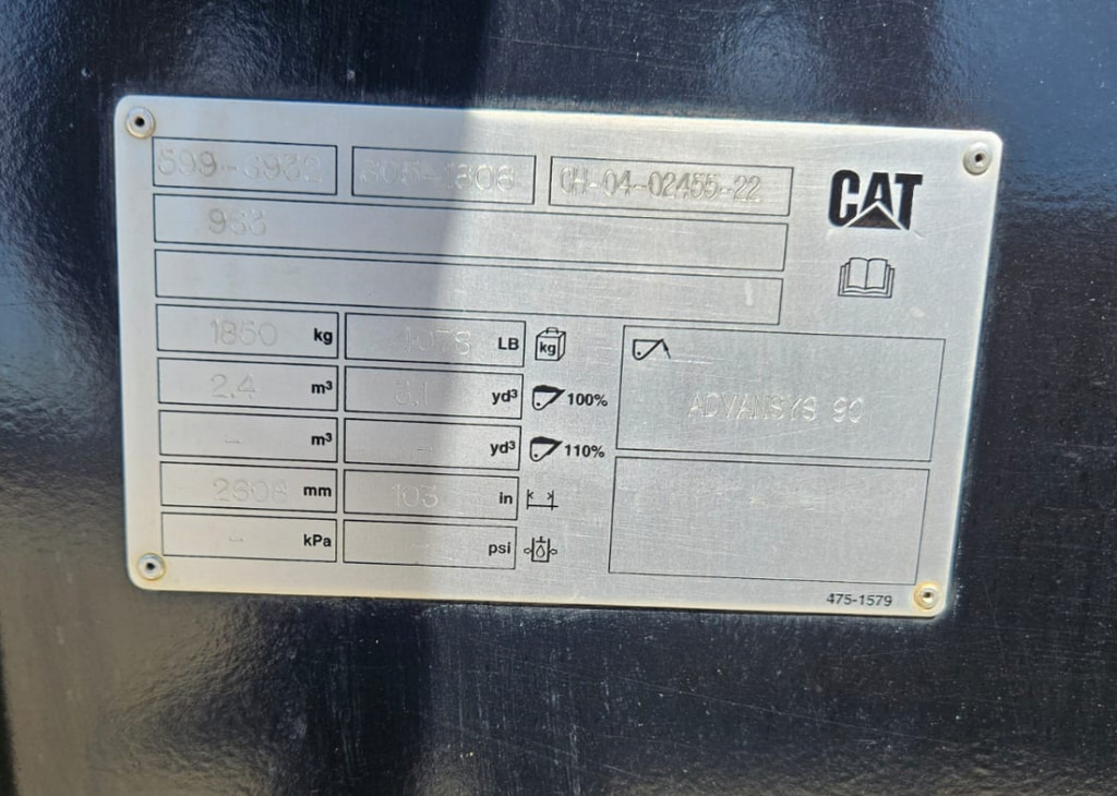 Caterpillar 5996932 - 6051806 - Utovarna kašika: slika 5 Caterpillar 5996932 - 6051806 - Utovarna kašika: slika 5