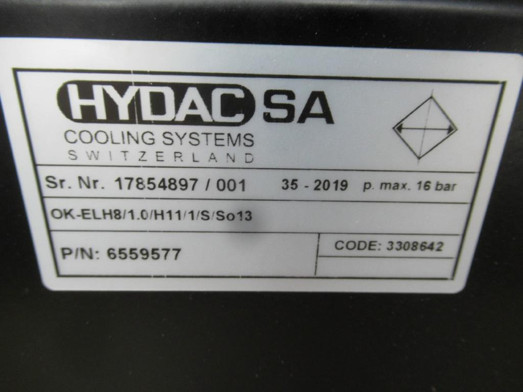 Hydac 6559577 - - Radijator za Građevinska mašina: slika 4 Hydac 6559577 - - Radijator za Građevinska mašina: slika 4