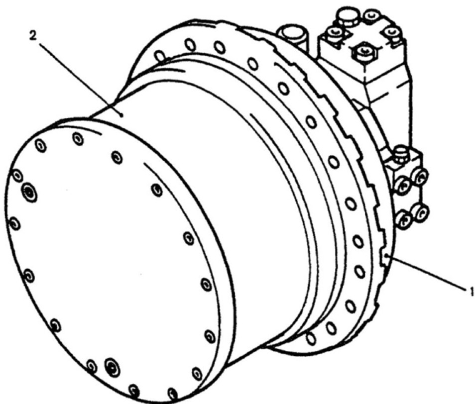 Kobelco YN53D00001F2 - YN15V00003F2 - Pogonski reduktor za Građevinska mašina: slika 1 Kobelco YN53D00001F2 - YN15V00003F2 - Pogonski reduktor za Građevinska mašina: slika 1