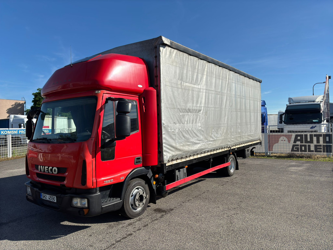IVECO EuroCargo 160 ML75E16 - Kamion sa ceradom: slika 1 IVECO EuroCargo 160 ML75E16 - Kamion sa ceradom: slika 1