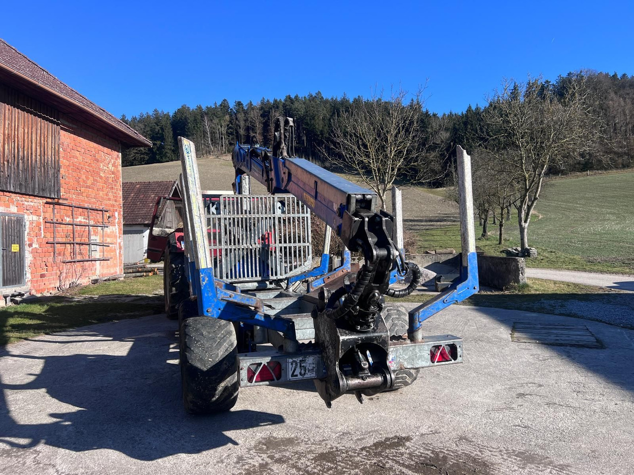 Binderberger RW14 mit Penz BP 8000L Kran - Šumska prikolica: slika 3 Binderberger RW14 mit Penz BP 8000L Kran - Šumska prikolica: slika 3