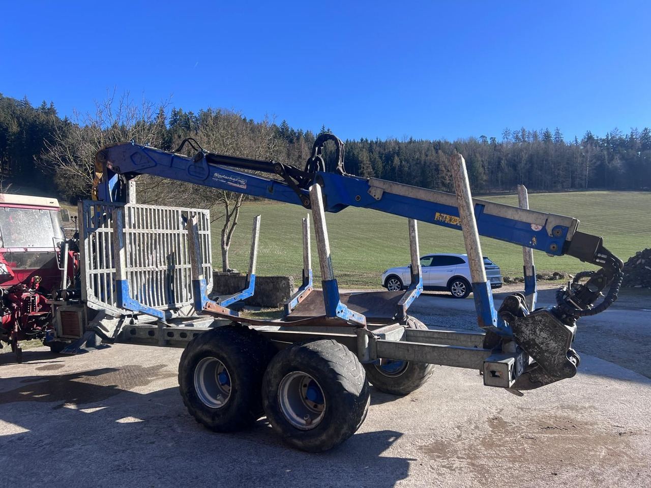 Binderberger RW14 mit Penz BP 8000L Kran - Šumska prikolica: slika 4 Binderberger RW14 mit Penz BP 8000L Kran - Šumska prikolica: slika 4