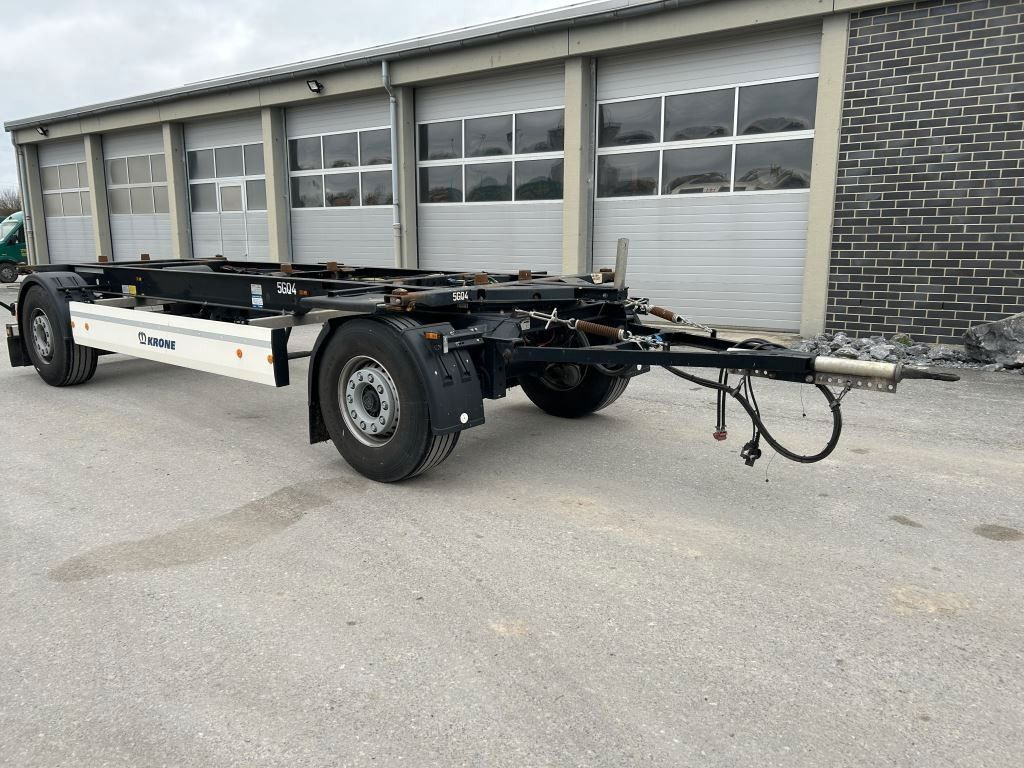 Krone 2 Achswechselfahrgestell, Typ: AZW 18 eL3B9 - Prikolica za prevoz kontejnera/ Prikolica sa promenjivim sandukom: slika 4 Krone 2 Achswechselfahrgestell, Typ: AZW 18 eL3B9 - Prikolica za prevoz kontejnera/ Prikolica sa promenjivim sandukom: slika 4