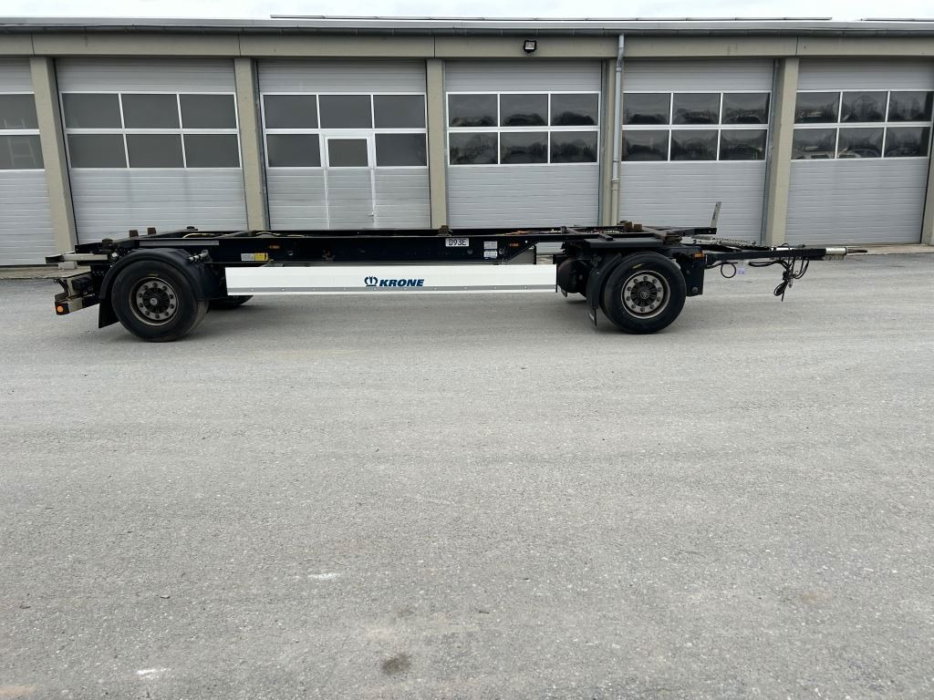Krone 2 Achswechselfahrgestell, Typ: MAXI AZW 18 eL3B7 - Prikolica za prevoz kontejnera/ Prikolica sa promenjivim sandukom: slika 1 Krone 2 Achswechselfahrgestell, Typ: MAXI AZW 18 eL3B7 - Prikolica za prevoz kontejnera/ Prikolica sa promenjivim sandukom: slika 1
