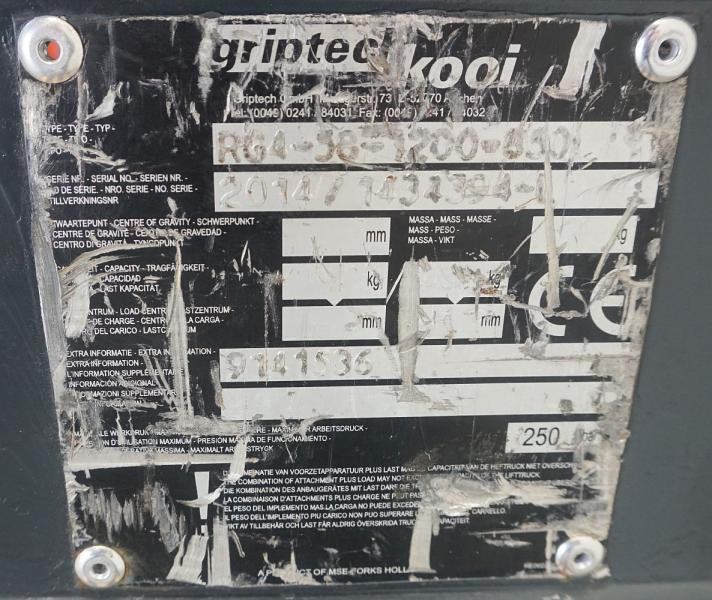 GRIPTECH GRIPTECH ZVG RG 58/ZVR 50 - Viljuška za Viljuškar: slika 4 GRIPTECH GRIPTECH ZVG RG 58/ZVR 50 - Viljuška za Viljuškar: slika 4