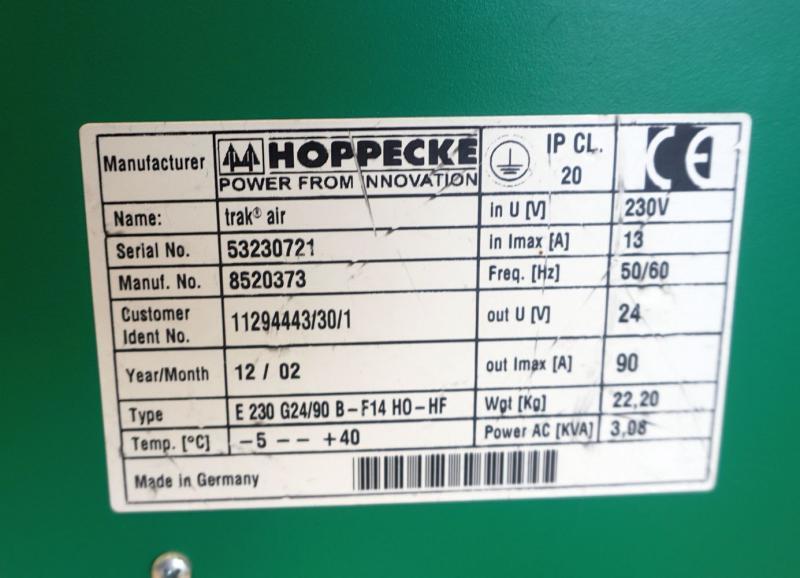 HOPPECKE Trac basic 24V 90A - Baterija: slika 5 HOPPECKE Trac basic 24V 90A - Baterija: slika 5