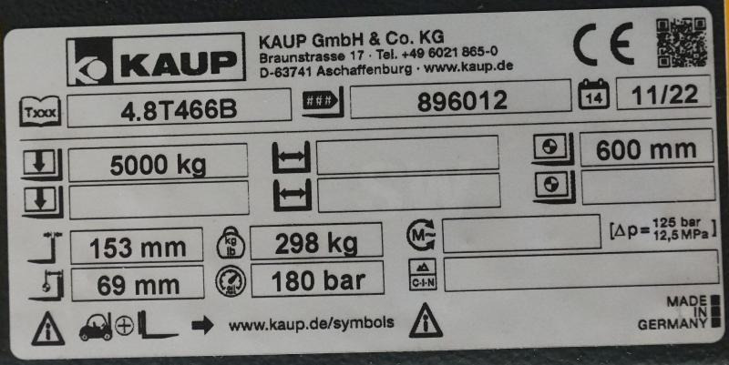 KAUP 4,8T466B - Viljuška: slika 4 KAUP 4,8T466B - Viljuška: slika 4