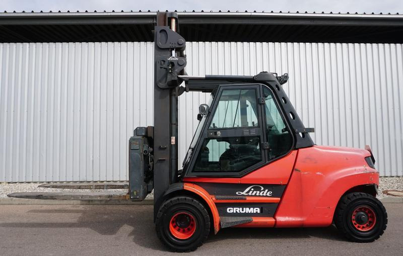 Linde H 80 D/1100 396-02 - Dizel viljuškar: slika 4 Linde H 80 D/1100 396-02 - Dizel viljuškar: slika 4