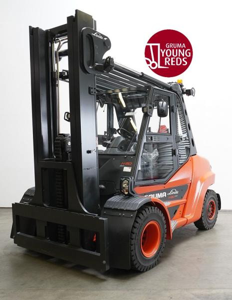 Linde H 80 D/900 EVO 396-03 - Dizel viljuškar: slika 1 Linde H 80 D/900 EVO 396-03 - Dizel viljuškar: slika 1