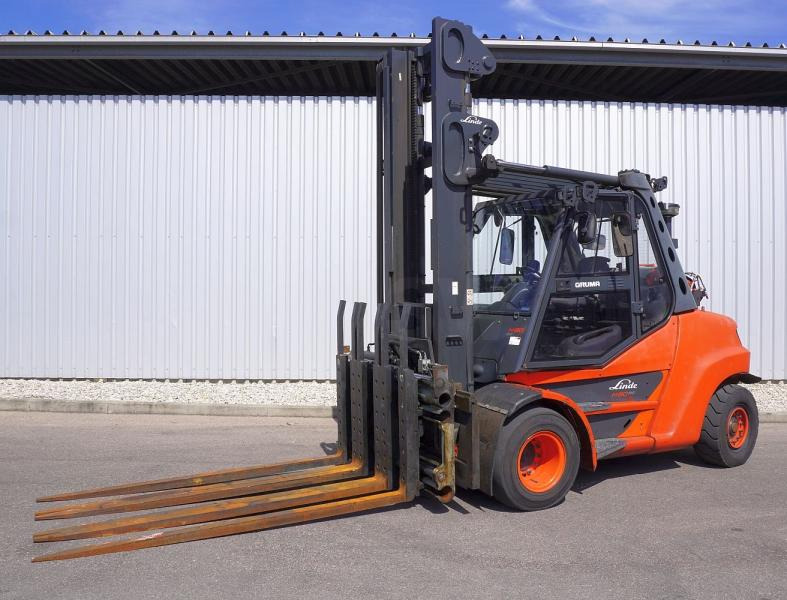 Linde H 80 T/900 EVO 396-03 - Gasni viljuškar: slika 1 Linde H 80 T/900 EVO 396-03 - Gasni viljuškar: slika 1