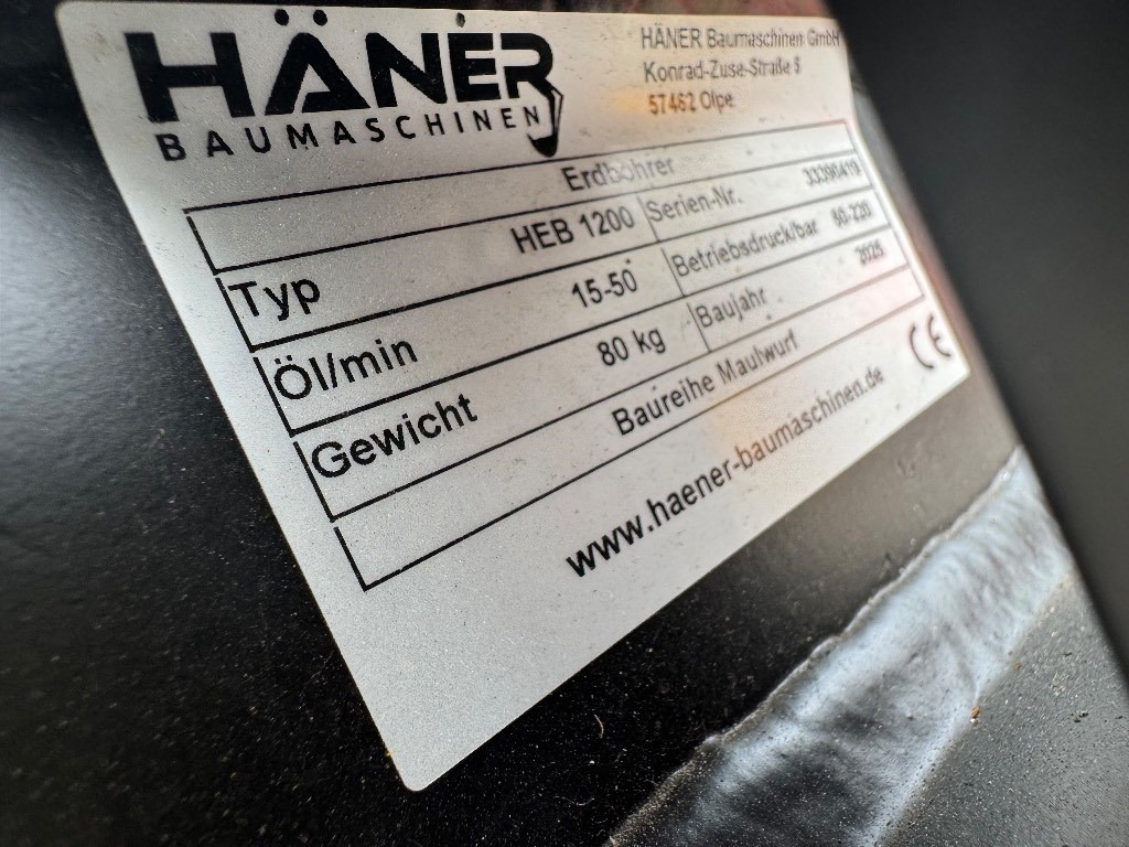 Haner HEB 1200 - Burgija: slika 5 Haner HEB 1200 - Burgija: slika 5