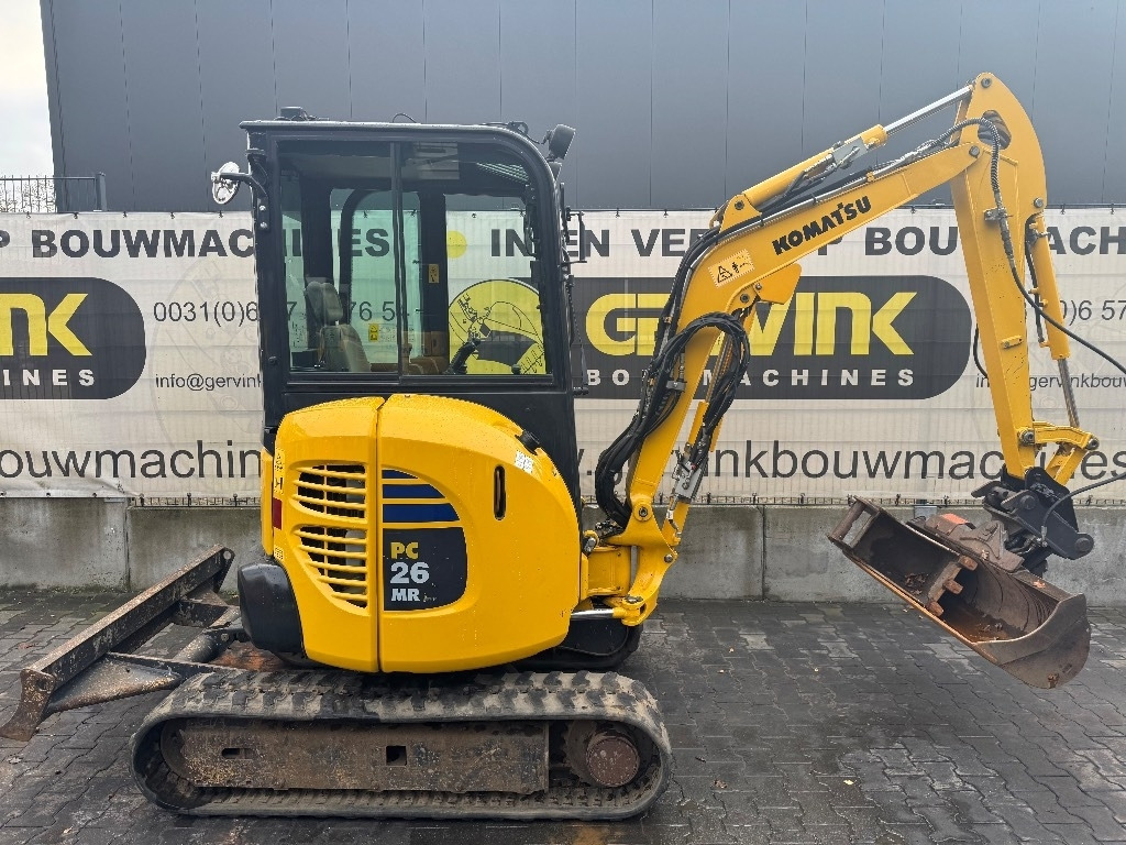 Komatsu PC 26 MR-3 - Mini bager: slika 2 Komatsu PC 26 MR-3 - Mini bager: slika 2
