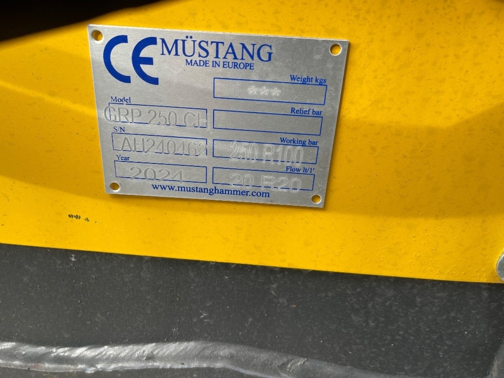 Mustang GRP 250 - Kuka za Građevinska mašina: slika 5 Mustang GRP 250 - Kuka za Građevinska mašina: slika 5