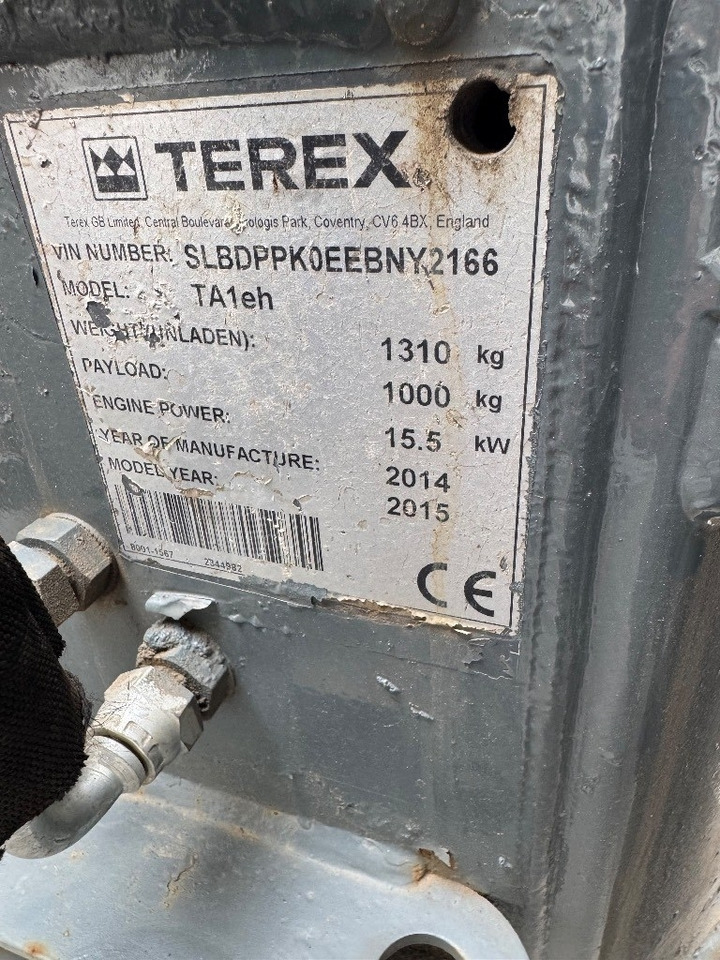 Terex TA 1 EH - Mini kiper: slika 5 Terex TA 1 EH - Mini kiper: slika 5