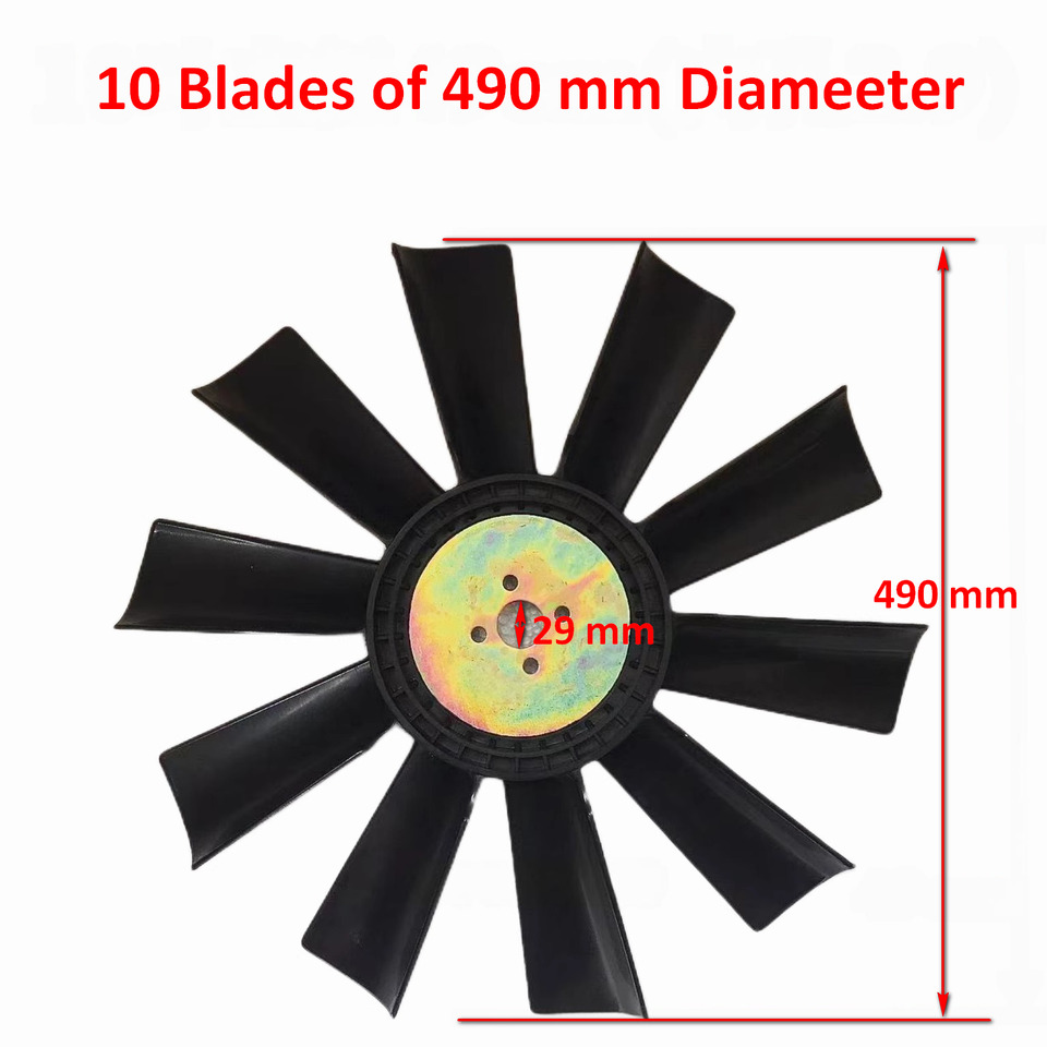 Qingdao Promising Engine Cooling Fan Blade for China Loader - Ventilator za Utovarivač točkaš: slika 5 Qingdao Promising Engine Cooling Fan Blade for China Loader - Ventilator za Utovarivač točkaš: slika 5