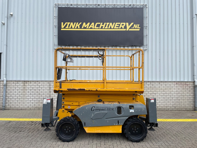 Haulotte Compact 12 DX - Lift u obliku makaza: slika 1 Haulotte Compact 12 DX - Lift u obliku makaza: slika 1
