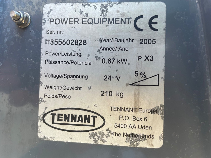 TENNANT T 3 - Autočistilica: slika 3 TENNANT T 3 - Autočistilica: slika 3