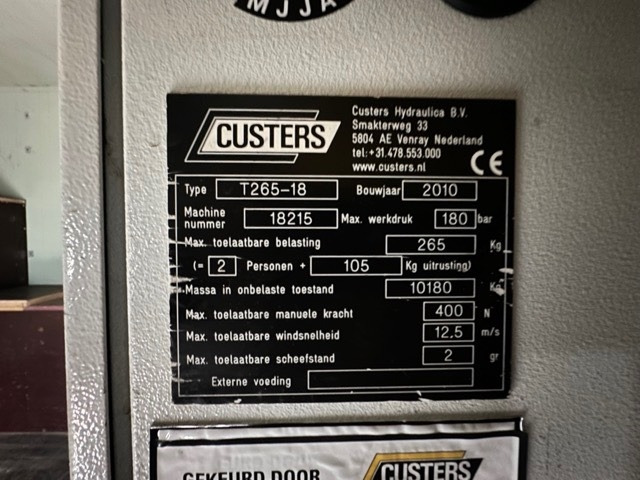 Custers T265-18 - Vazdušna platforma montirana na kamion: slika 4 Custers T265-18 - Vazdušna platforma montirana na kamion: slika 4