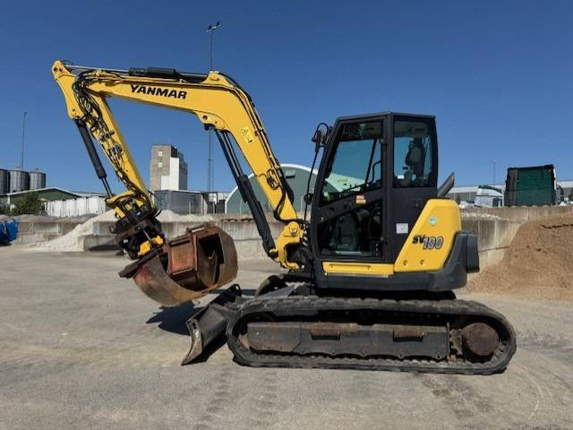 Yanmar SV100 -2A, Grävmaskin - Mini bager: slika 2 Yanmar SV100 -2A, Grävmaskin - Mini bager: slika 2