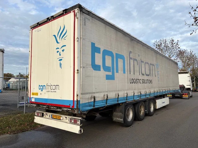 Krone SD 3 axle drum brake schuifzeil schuifdak - Poluprikolica sa ceradom: slika 4 Krone SD 3 axle drum brake schuifzeil schuifdak - Poluprikolica sa ceradom: slika 4