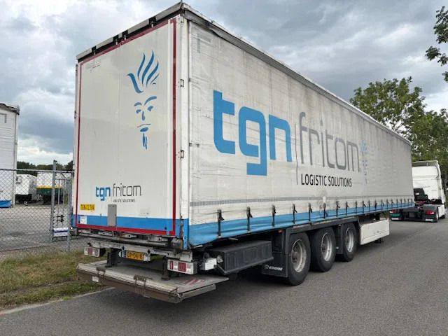 Krone SD curtainslider taillift standard chassis drum brakes - Poluprikolica sa ceradom: slika 4 Krone SD curtainslider taillift standard chassis drum brakes - Poluprikolica sa ceradom: slika 4