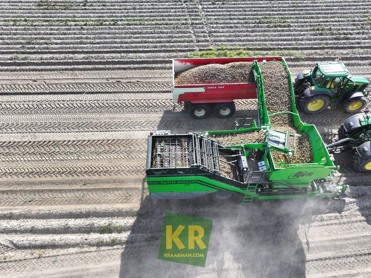 AVR Spirit 9200 aardappelrooier - Kombajn za krompir: slika 5 AVR Spirit 9200 aardappelrooier - Kombajn za krompir: slika 5