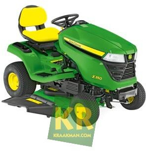 John Deere X350 - Baštenska kosačica: slika 1 John Deere X350 - Baštenska kosačica: slika 1