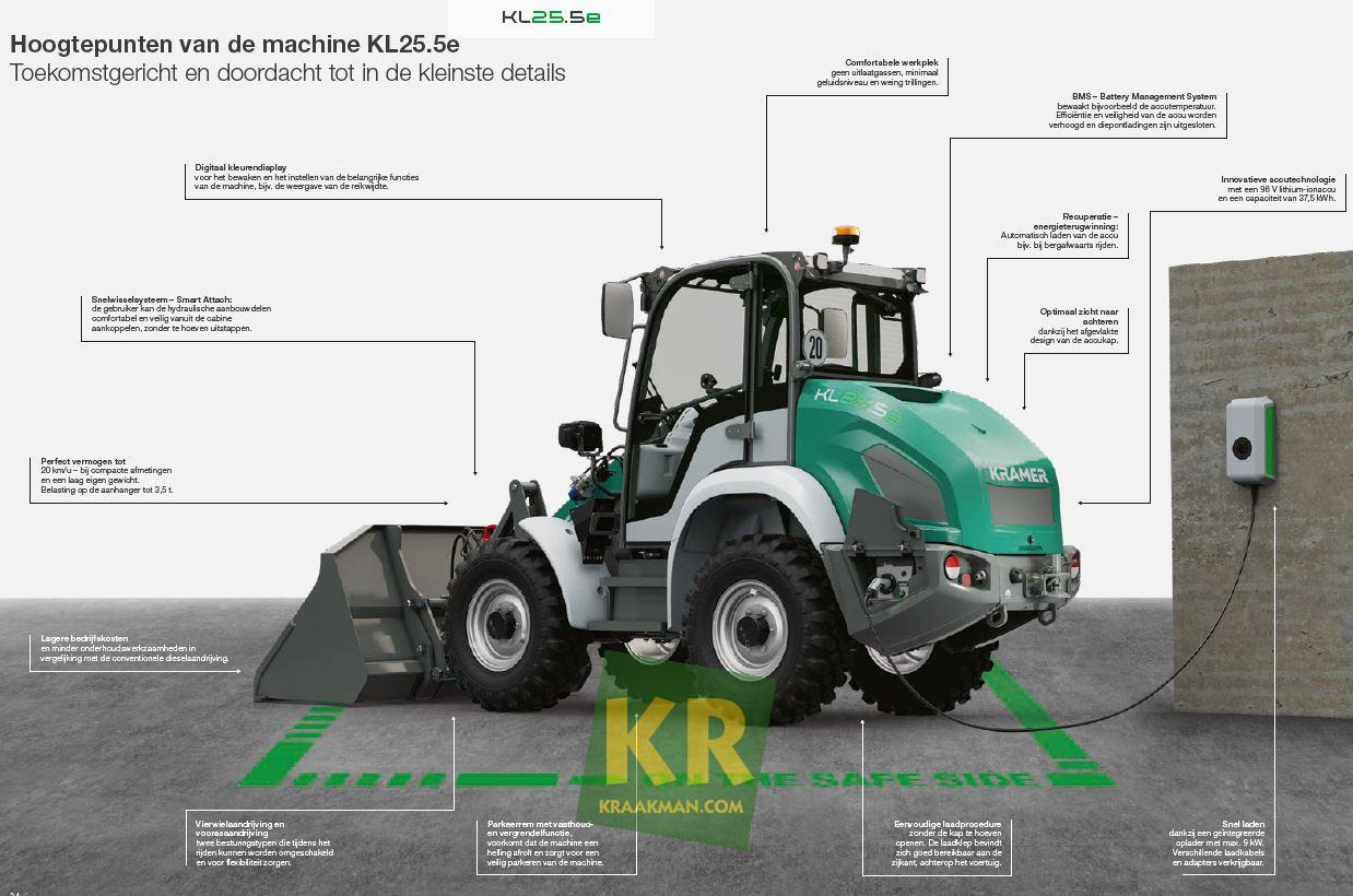 KL25.5e Kramer - Teleskopski utovarivač na točkovima: slika 5 KL25.5e Kramer - Teleskopski utovarivač na točkovima: slika 5