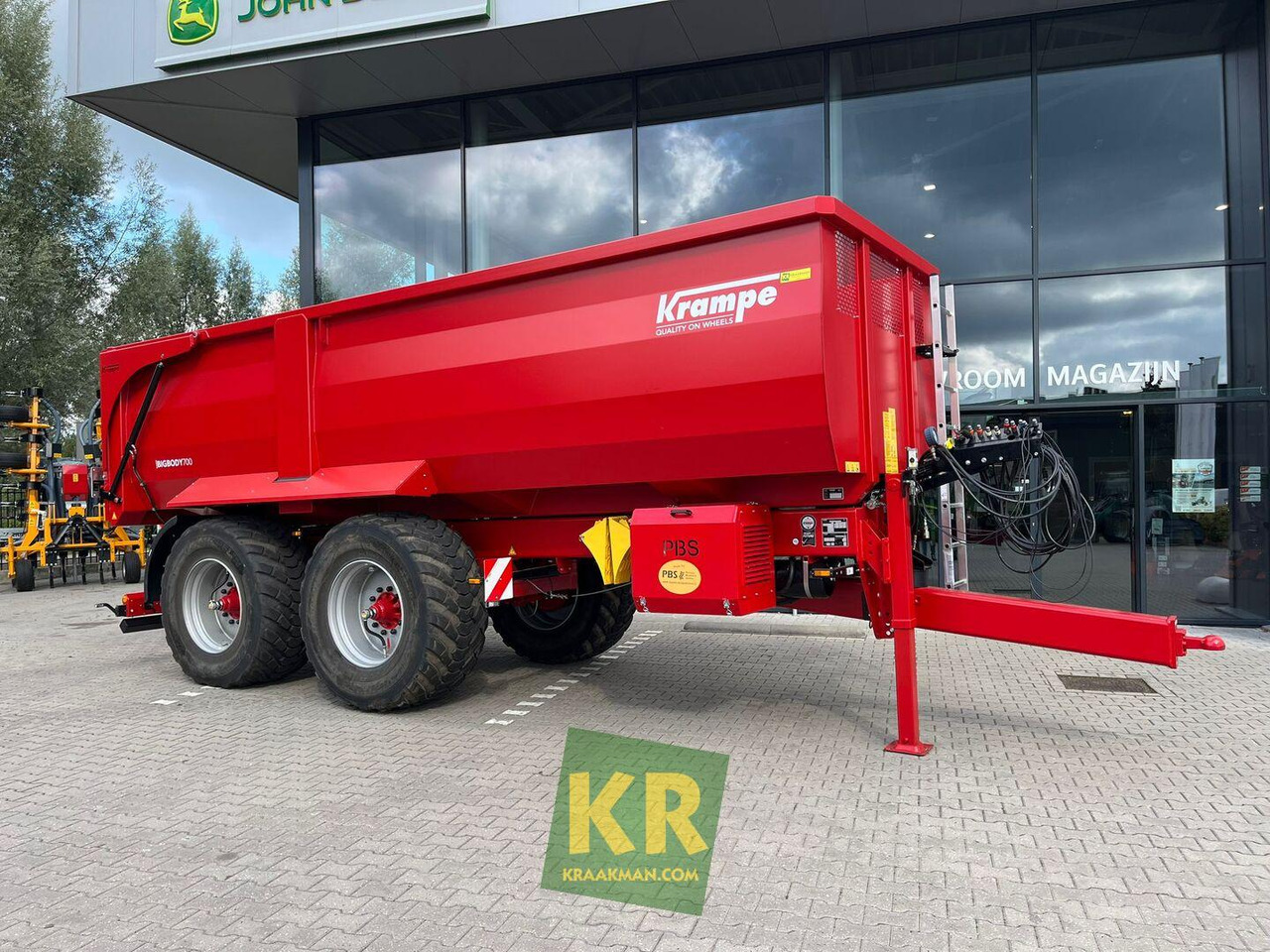 Krampe BIG BODY 700 - Traktorska prikolica za farmu/ Kiper: slika 1 Krampe BIG BODY 700 - Traktorska prikolica za farmu/ Kiper: slika 1