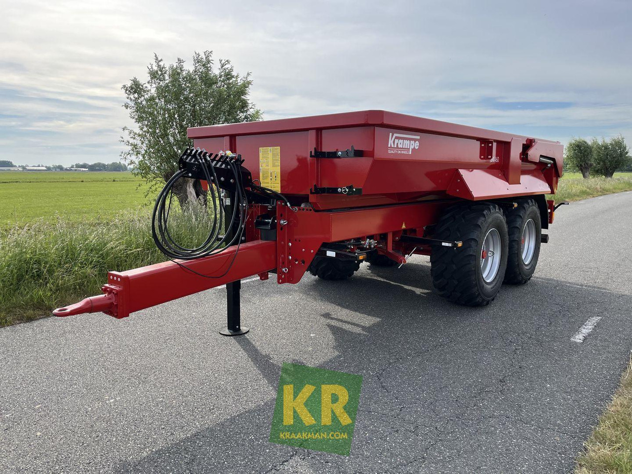 Krampe SK460 gronddumper - Traktorska prikolica za farmu/ Kiper: slika 5 Krampe SK460 gronddumper - Traktorska prikolica za farmu/ Kiper: slika 5