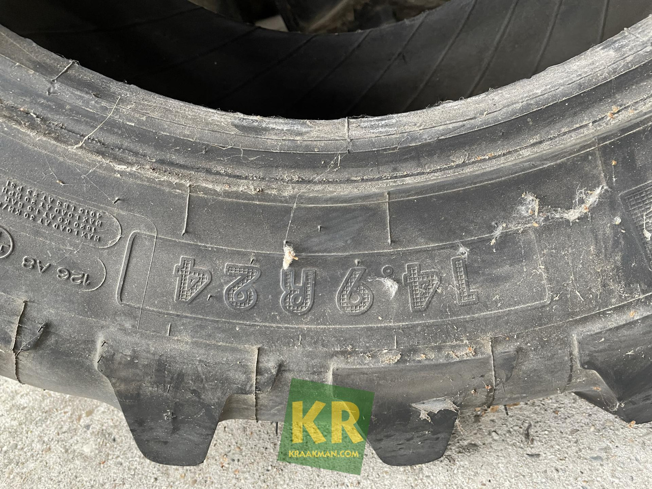 Michelin Agribib 14.9R24 126A8 band - Guma za Poljoprivredna mašina: slika 5 Michelin Agribib 14.9R24 126A8 band - Guma za Poljoprivredna mašina: slika 5