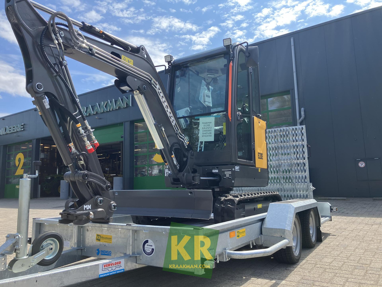 Overig Hapert - Prikolica za prevoz radnih mašina: slika 1 Overig Hapert - Prikolica za prevoz radnih mašina: slika 1